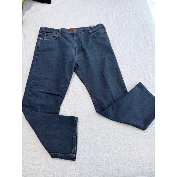 Dickies Other - Dickies Mens Relaxed Fit Straight Leg Jeans Dark Wash Denim Casual Pants